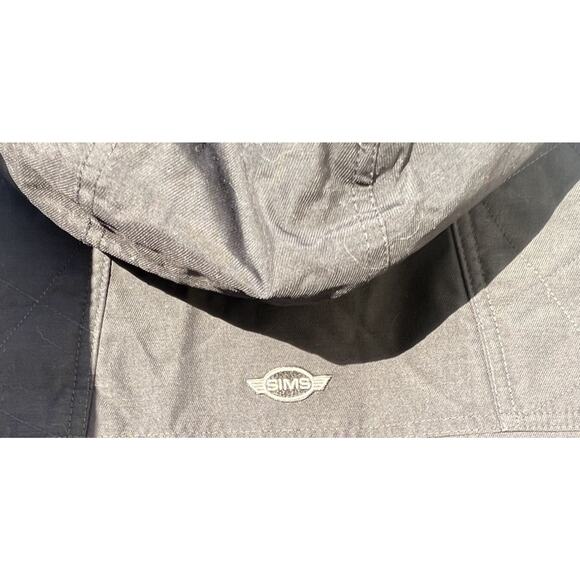 Sims Men's Sz M Black Hooded Insulated Water Resistant Snowboarding Jacket - Picture 8 of 11